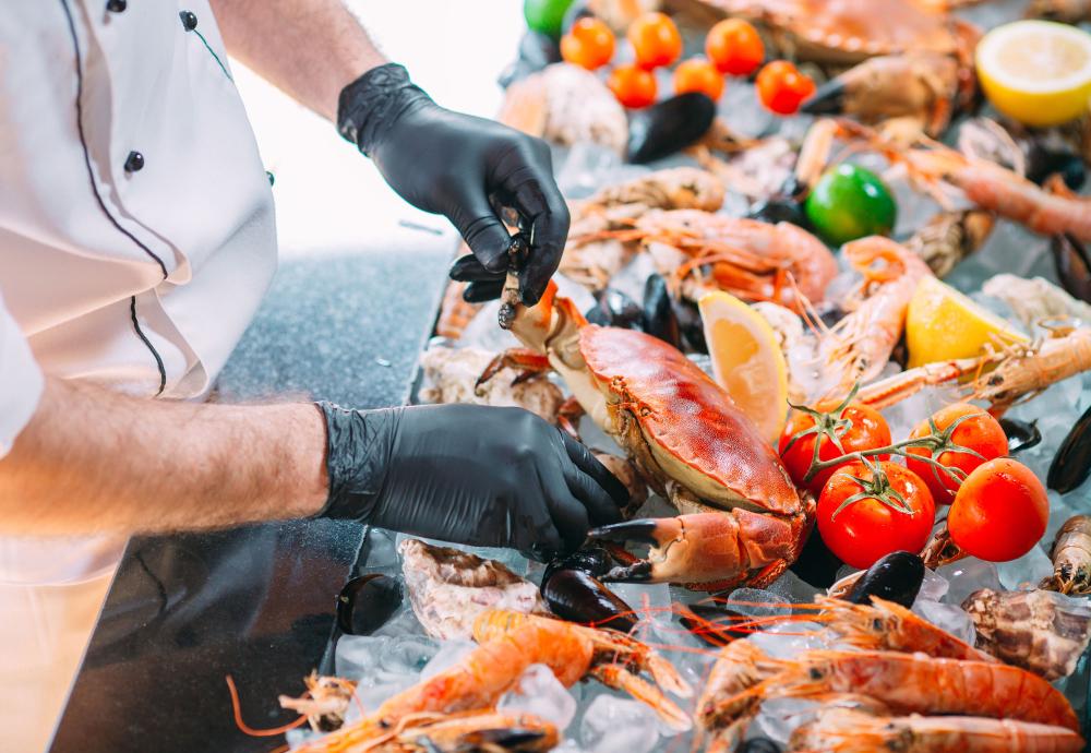Vente-de-poissons-et-fruits-de-mer